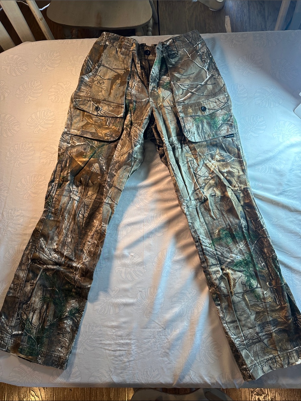 Gander Mountain Men's Camo Cargo Pants - Green/Brown